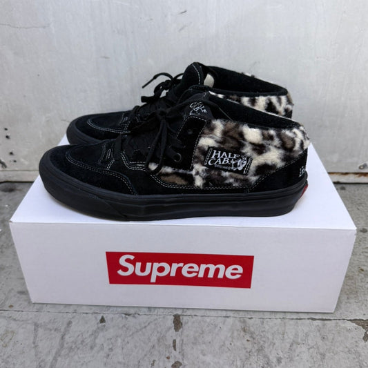 Supreme x Vans Half Cab Leopard