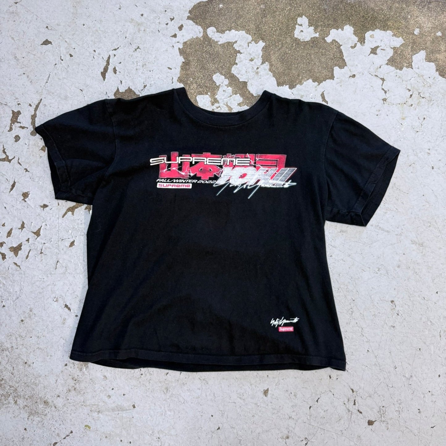 Supreme x Yohji Yamamoto Tekken Tee